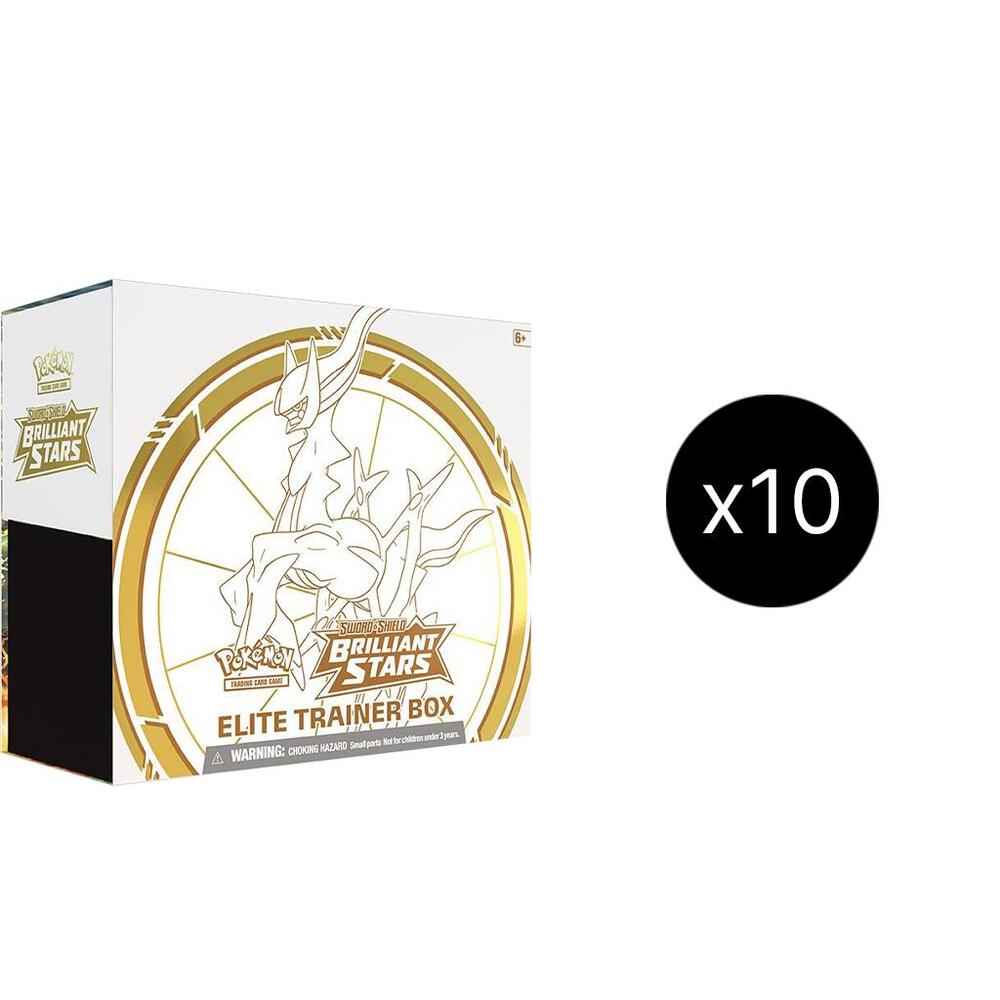 Brilliant Stars Elite Trainer Box Case Pokémon card