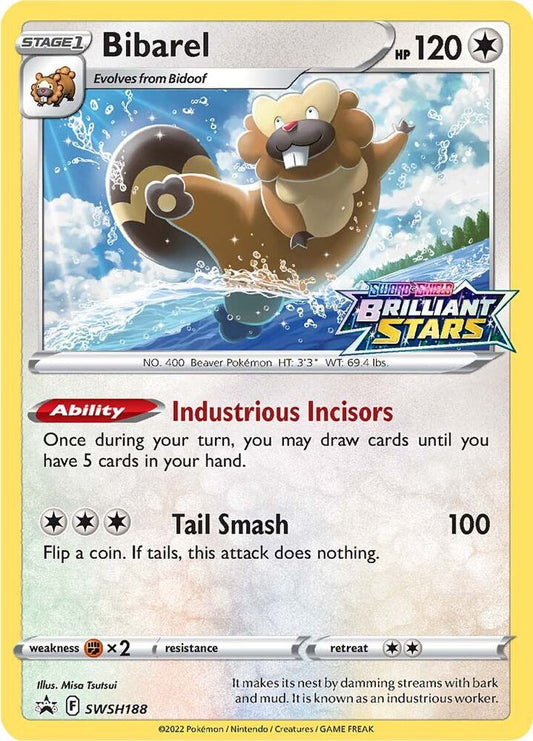 Bibarel - SWSH188 SWSH188 Promo Sword & Shield Promo Cards Pokémon card