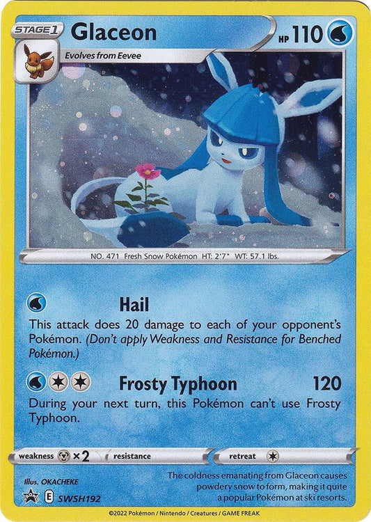 Glaceon - SWSH192 SWSH192 Promo Sword & Shield Promo Cards Pokémon card