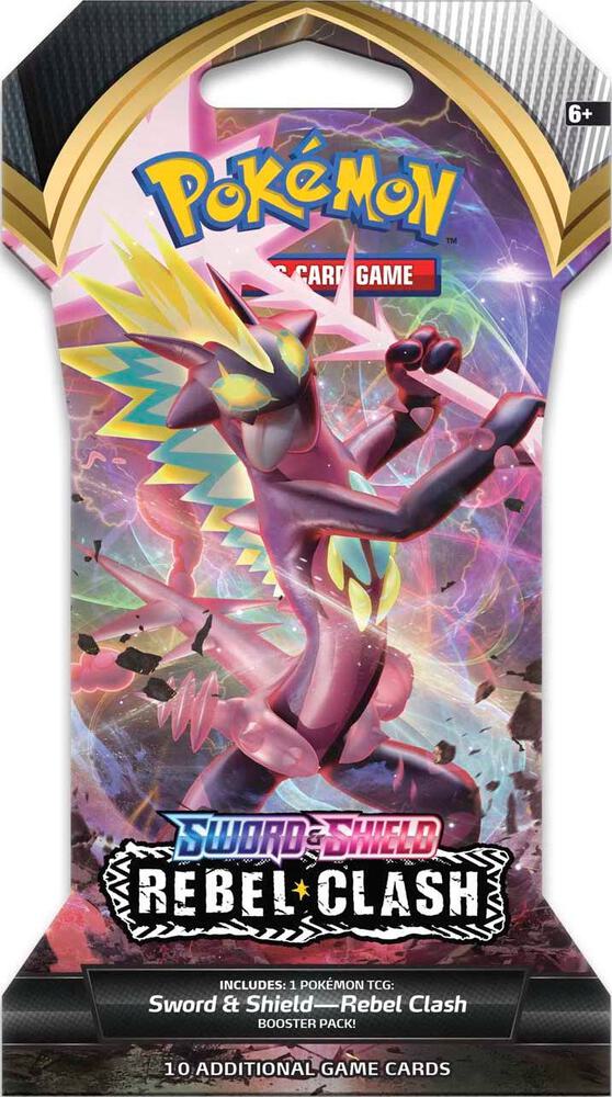 Rebel Clash Sleeved Booster Pack Pokémon card