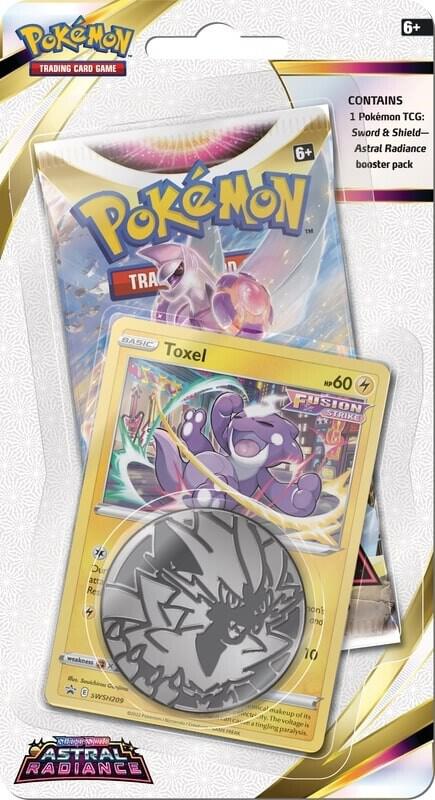 Astral Radiance Single Pack Blister [Toxel] Pokémon card