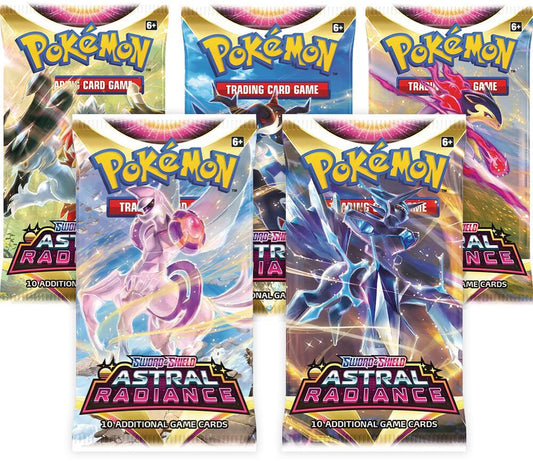 Astral Radiance Booster Pack Art Bundle [Set of 5] - SWSH10: Astral Radiance