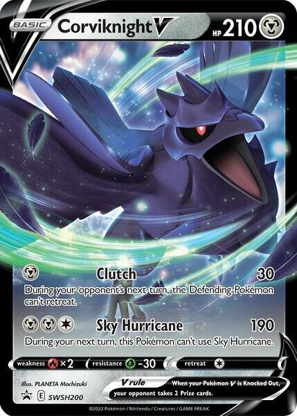 Corviknight V - SWSH200 - SWSH200 Promo SWSH: Sword & Shield Promo Cards