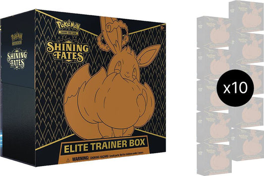 Shining Fates Elite Trainer Box Case Pokémon card