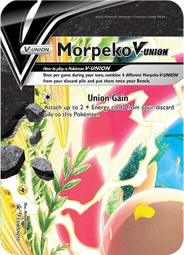 Morpeko V-Union - SWSH215 SWSH215 Promo Sword & Shield Promo Cards Pokémon card