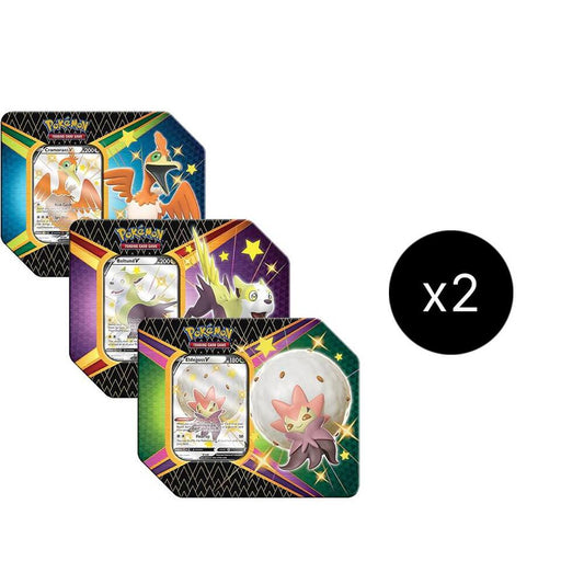 Shining Fates V Tin Case Pokémon card