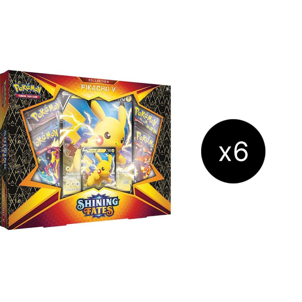 Shining Fates Collection Pikachu V Case Pokémon card
