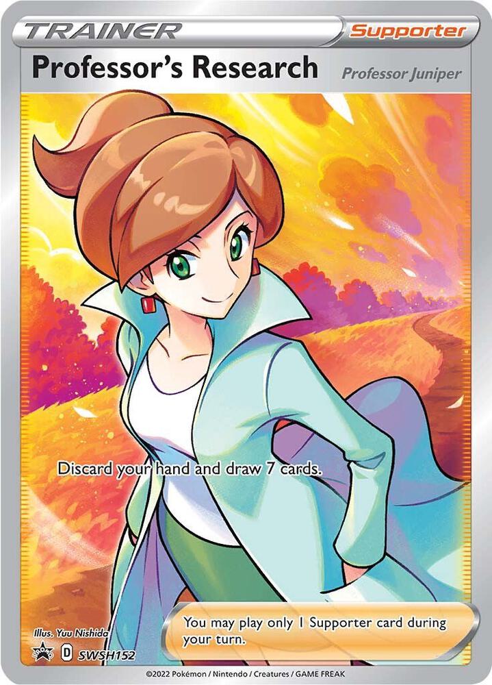 Professor's Research [Professor Juniper] - SWSH152 SWSH152 Promo Sword & Shield Promo Cards Pokémon card