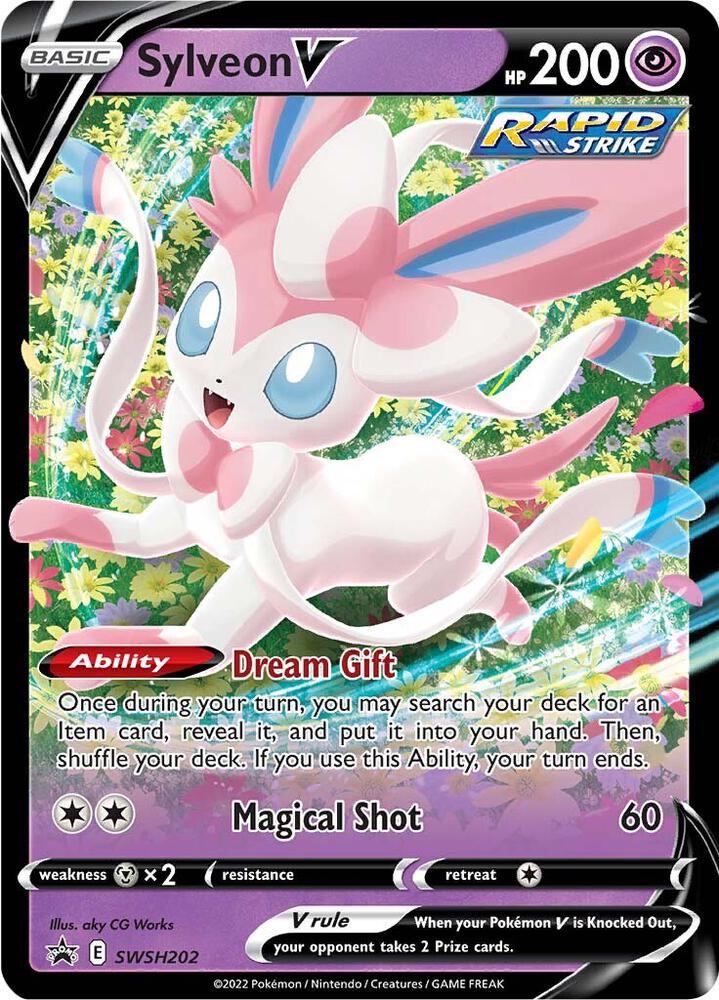 Sylveon V - SWSH202 - SWSH202 Promo SWSH: Sword & Shield Promo Cards