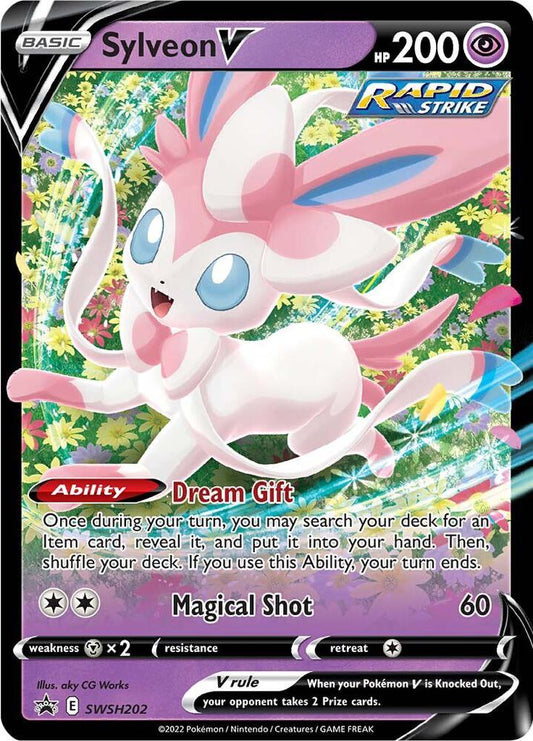 Sylveon V - SWSH202 - SWSH202 Promo SWSH: Sword & Shield Promo Cards