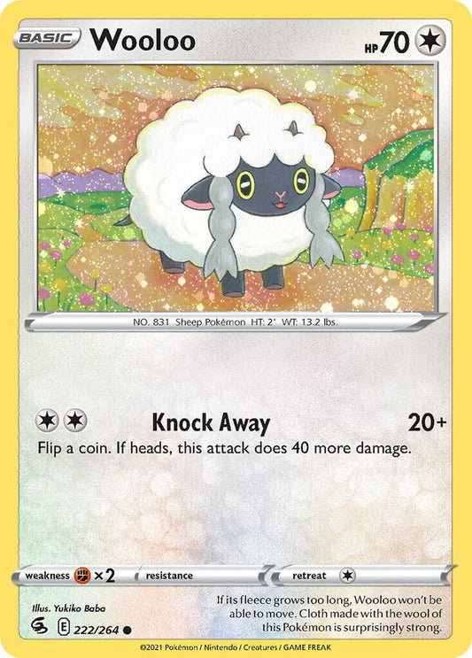 Wooloo - 222/264 (Cosmos Holo) 222/264 Promo Miscellaneous Cards & Products Pokémon card