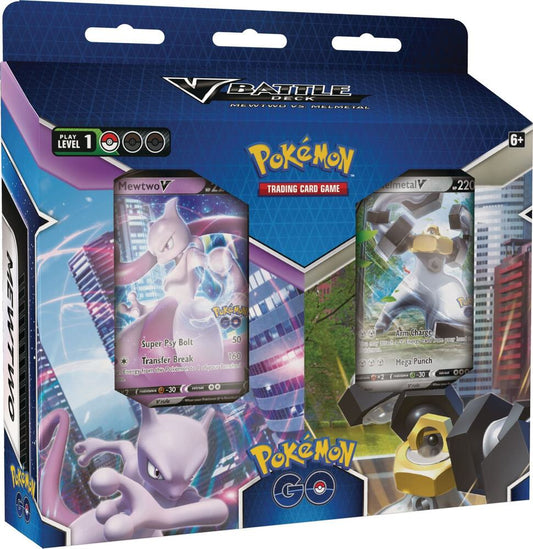 Pokemon GO V Battle Deck Bundle [Mewtwo V/Melmetal V] Pokemon GO