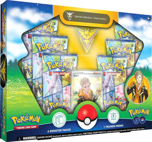 Pokemon GO Special Collection - Team Instinct Pokémon card
