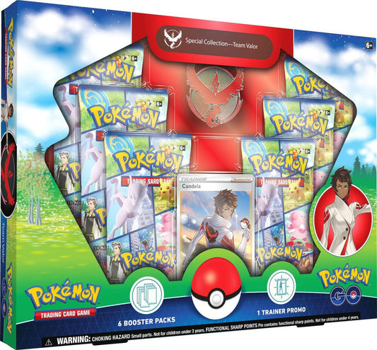 Pokemon GO Special Collection - Team Valor Pokémon card