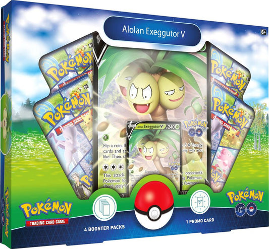 Pokemon GO Collection [Alolan Exeggutor V] Pokémon card