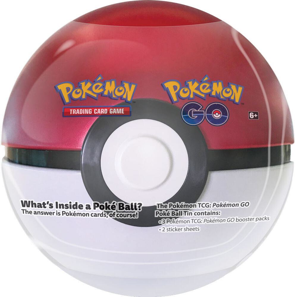 Pokemon GO Poke Ball Tin - Poke Ball Pokémon card