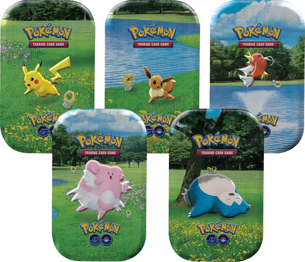 Pokemon GO Mini Tin [Set of 5] - Pokemon GO
