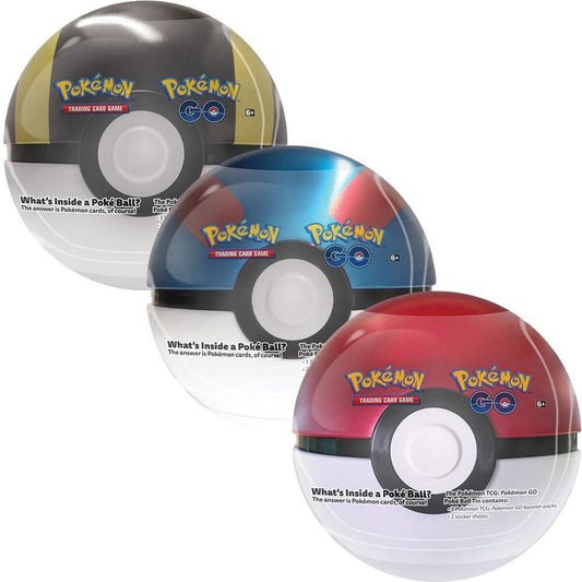 Pokemon GO Poke Ball Tin [Set of 3] - Pokemon GO