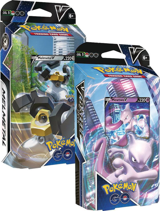 Pokemon GO Melmetal V/Mewtwo V Battle Decks [Set of 2] Pokemon GO