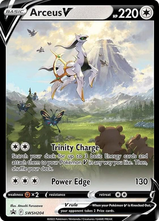 Arceus V - SWSH204 SWSH204 Promo Sword & Shield Promo Cards Pokémon card