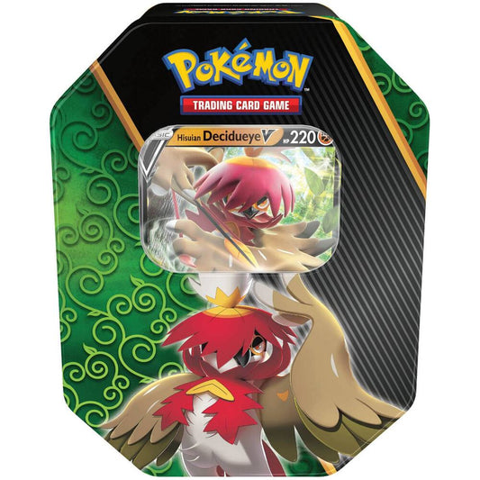 Divergent Powers Tin [Hisuian Decidueye V] (International Version) Miscellaneous Cards & Products Pokémon card