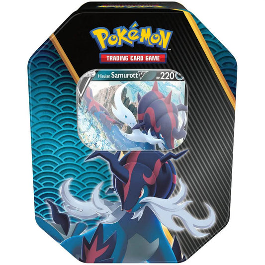 Divergent Powers Tin [Hisuian Samurott V] (International Version) Miscellaneous Cards & Products Pokémon card