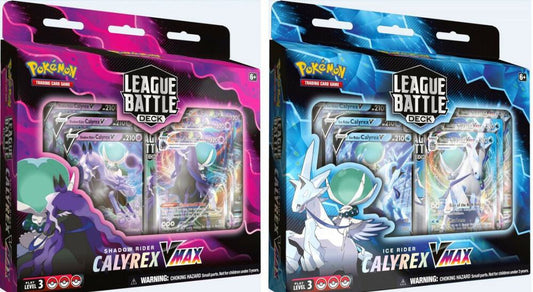 League Battle Deck [Shadow Rider/Ice Rider Calyrex VMAX] [Set of 2] Miscellaneous Cards & Products