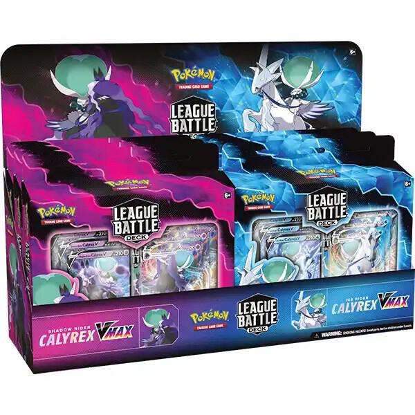 League Battle Deck Display [Shadow Rider/Ice Rider Calyrex VMAX] Miscellaneous Cards & Products