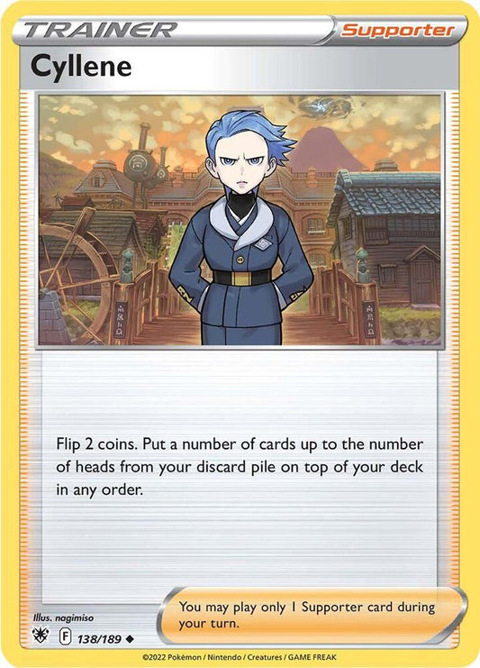 Cyllene 138/189 Uncommon Astral Radiance Pokémon card