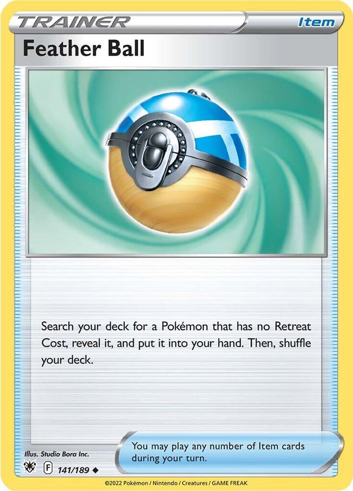 Feather Ball 141/189 Uncommon Astral Radiance Pokémon card