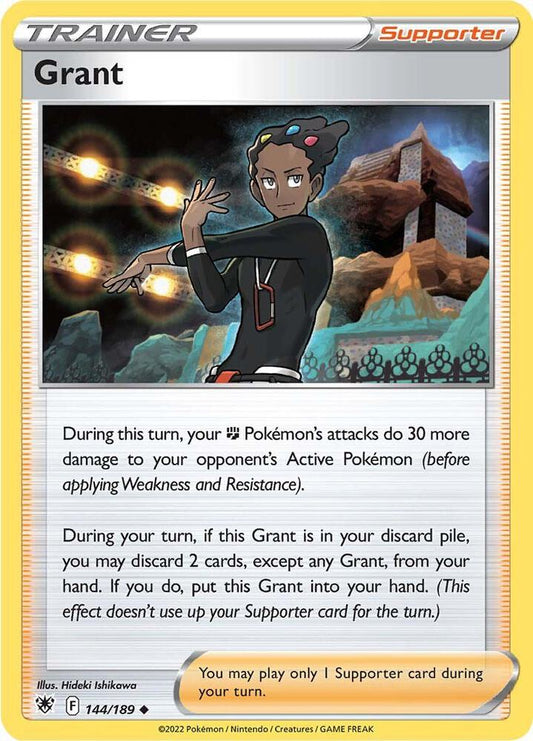 Grant 144/189 Uncommon Astral Radiance Pokémon card