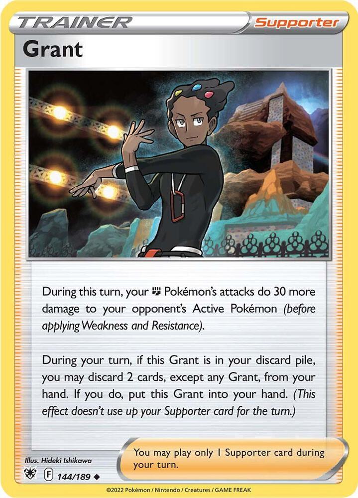 Grant 144/189 Uncommon Astral Radiance Pokémon card