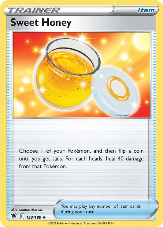 Sweet Honey 153/189 Uncommon Astral Radiance Pokémon card