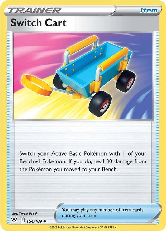 Switch Cart 154/189 Uncommon Astral Radiance Pokémon card