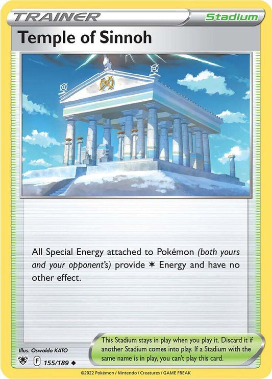 Temple of Sinnoh - 155/189 Uncommon SWSH10: Astral Radiance