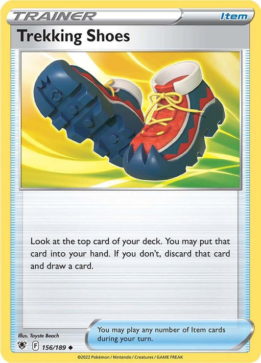 Trekking Shoes 156/189 Uncommon Astral Radiance Pokémon card