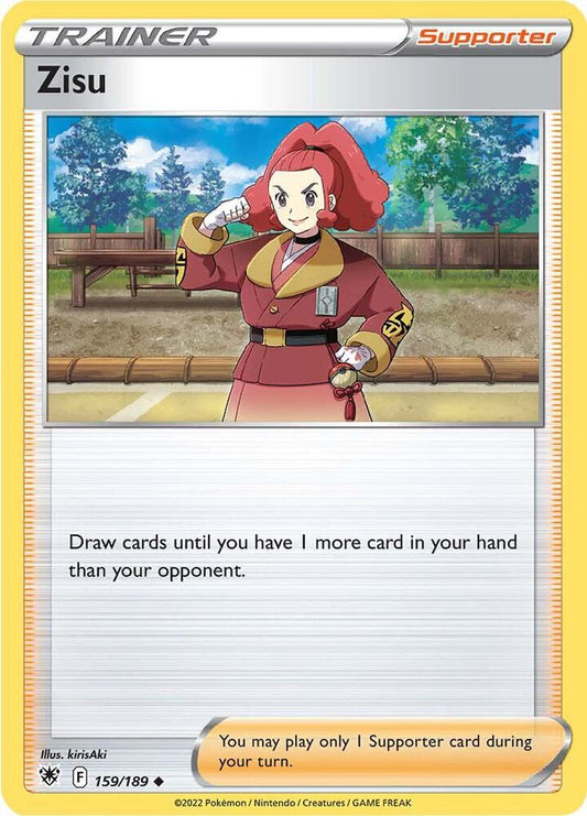 Zisu 159/189 Uncommon Astral Radiance Pokémon card