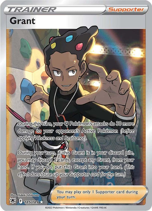 Grant (Full Art) 185/189 Ultra Rare Astral Radiance Pokémon card