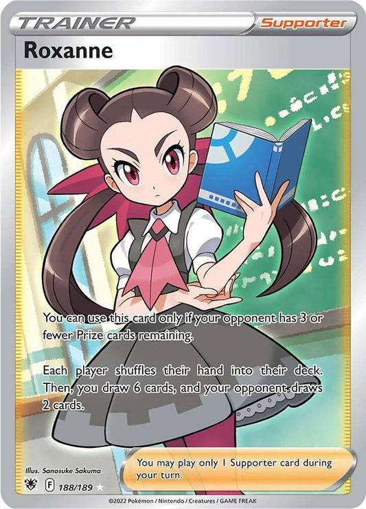 Roxanne (Full Art) 188/189 Ultra Rare Astral Radiance Pokémon card