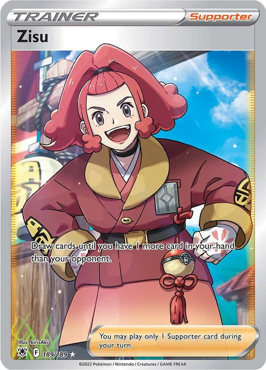 Zisu (Full Art) 189/189 Ultra Rare Astral Radiance Pokémon card