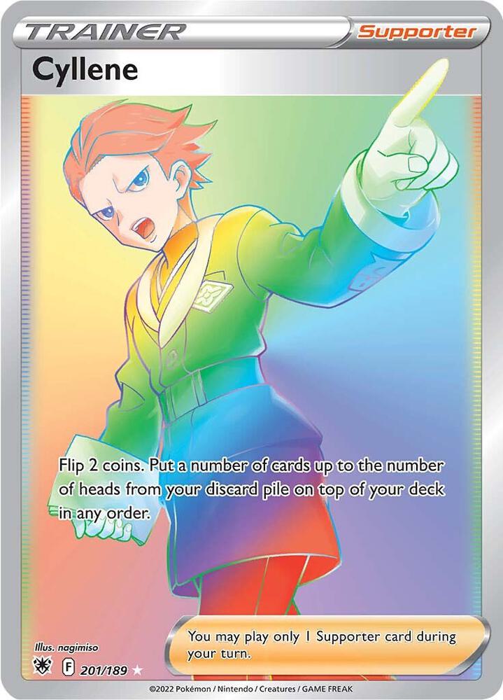 Cyllene (Secret) - 201/189 Secret Rare SWSH10: Astral Radiance