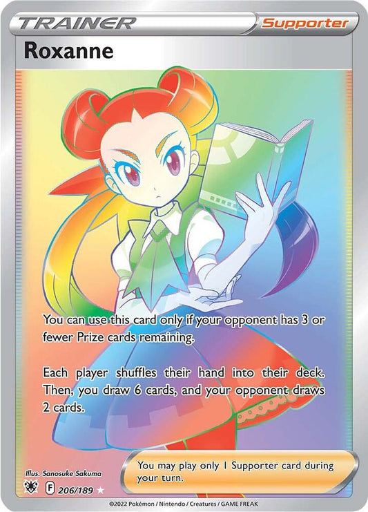 Roxanne (Secret) 206/189 Secret Rare Astral Radiance Pokémon card