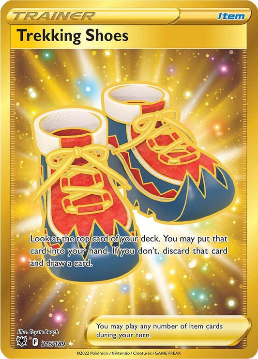 Trekking Shoes (Secret) 215/189 Secret Rare Astral Radiance Pokémon card