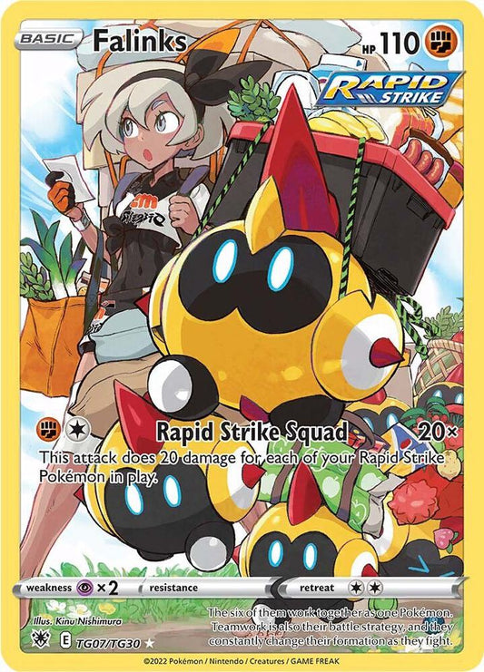 Falinks TG07/TG30 Ultra Rare Astral Radiance Trainer Gallery Pokémon card