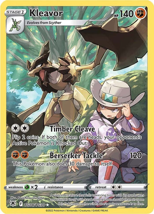 Kleavor TG08/TG30 Ultra Rare Astral Radiance Trainer Gallery Pokémon card