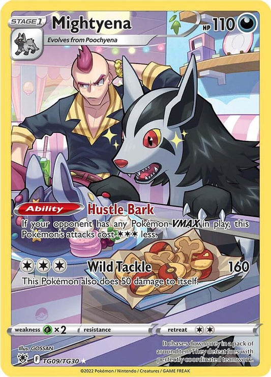 Mightyena TG09/TG30 Ultra Rare Astral Radiance Trainer Gallery Pokémon card