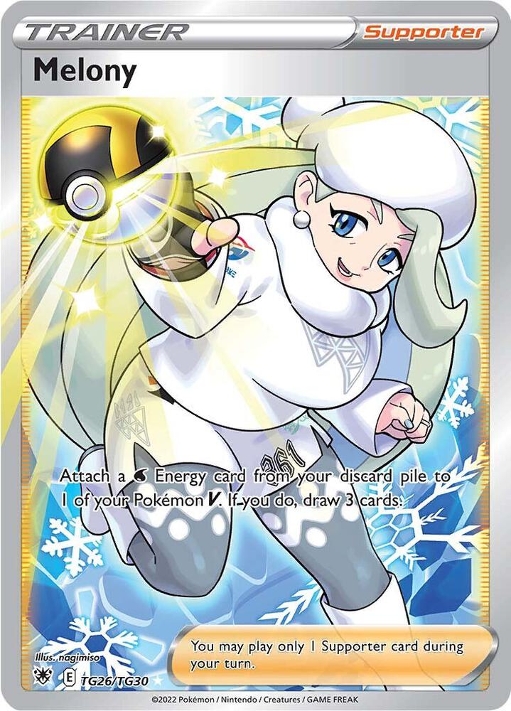 Melony TG26/TG30 Ultra Rare Astral Radiance Trainer Gallery Pokémon card