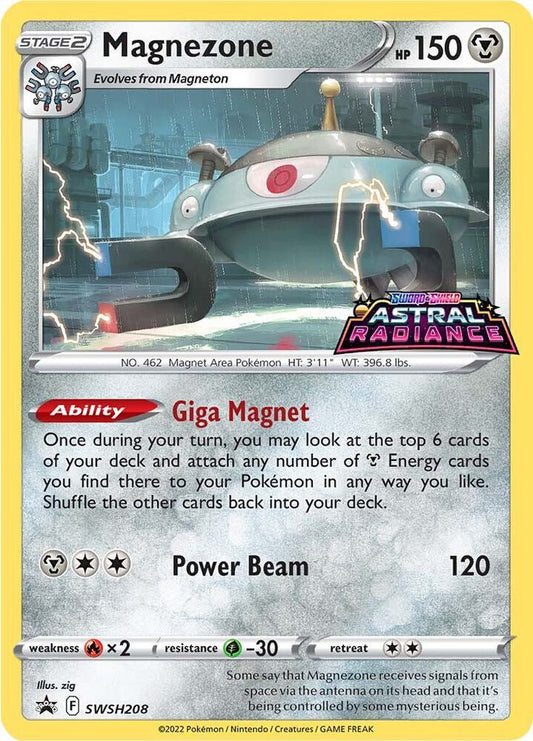 Magnezone - SWSH208 SWSH208 Promo Sword & Shield Promo Cards Pokémon card