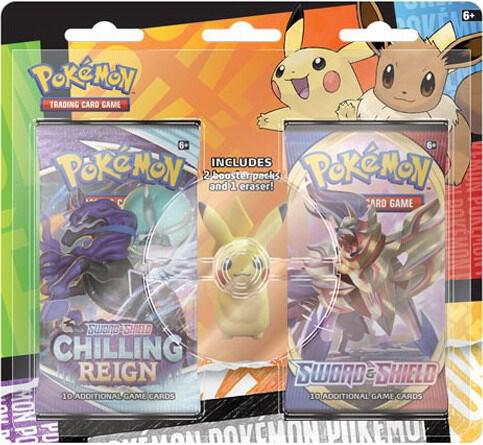 Pokemon TCG: Back to School Eraser Blister [Pikachu] - Miscellaneous Cards & Products