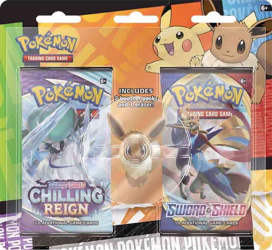 Pokemon TCG: Back to School Eraser Blister [Eevee] - Miscellaneous Cards & Products